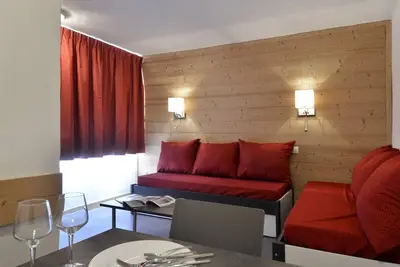 Image de Spacieux appartement rénové, cœur de station à La Plagne, balcon, animaux admis