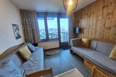 Image de Studio cosy avec balcon · Proche pistes et commerces · Val Claret, Tignes