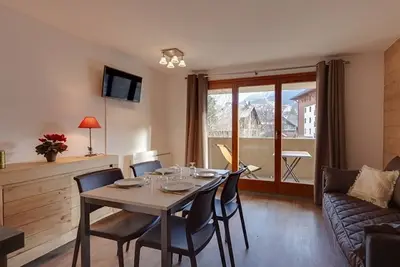 Image de Studio au pied des pistes avec Wifi gratuit, balcon et coin montagne - Résidence Le Signal du Prorel