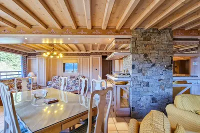Image de Appartement spacieux 4 étoiles, 4 pièces, sauna, au centre de Flaine Forêt, proche des pistes et commerces