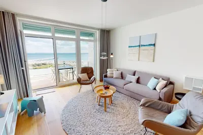 Image de Newly built designer vacation apartment with sea view and wallbox