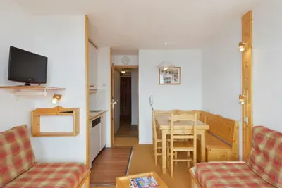 Image de Appartement 2 pièces, skis aux pieds, balcon, animaux admis