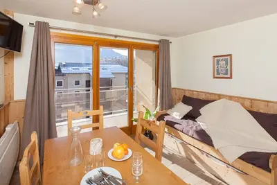 Image de Studio calme au pied des pistes à Briançon, avec Wifi gratuit et casier à skis privé