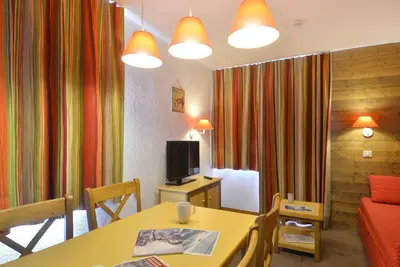 Image de Studio chaleureux au cœur de Belle Plagne, balcon, 4 pers, animaux admis