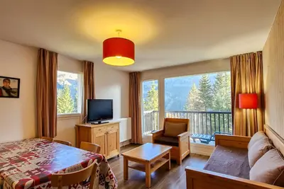 Image de Appartement spacieux à Flaine Forêt · Balcon Sud · Parking couvert · Proche pistes et commerces
