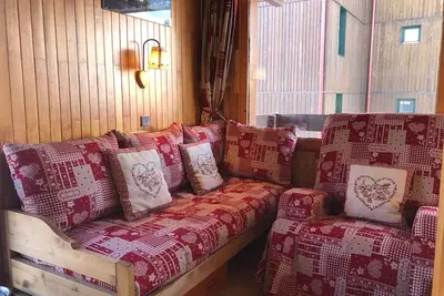 Image de Appartement chaleureux skis aux pieds x5, balcon, mezza, Belle Plagne