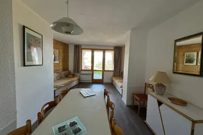 Image de Appartement skis au pieds avec balcon et vue - 6 pers - Belle Plagne
