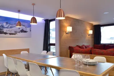 Image de Grand appartement rénové · Proche pistes · Sud · Balcon · 11 pers · Animaux admis