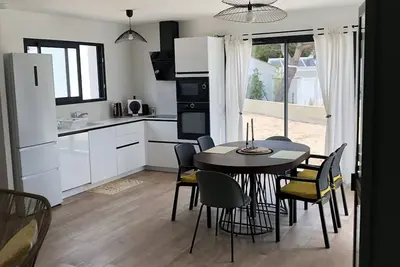 Image de Maison neuve entre mer et forĂŞt Ă 10 minutes Ă pied de la plage et des commerces