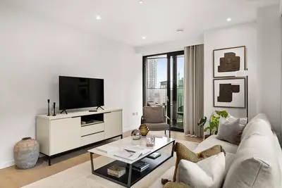 Image de Stylish two bedroom apartment with river views in Docklands