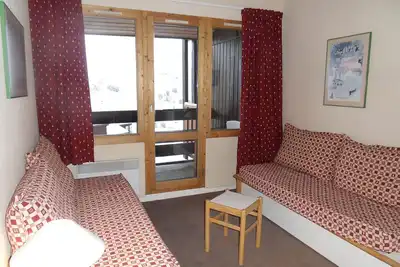 Image de Studio confortable avec balcon, accès pistes, animaux admis