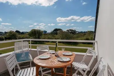 Image de Carnac - Duplex 3 pièces avec piscine, proche plage et WiFi inclus