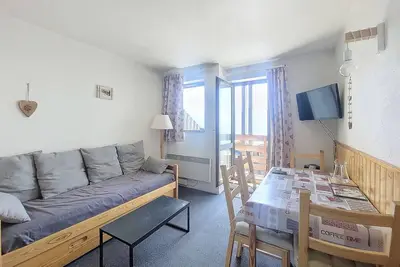 Image de Studio cosy 25m² 5 pers · Balcon · Proche pistes