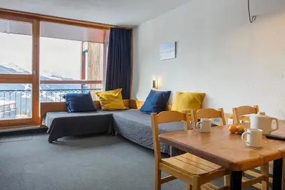 Image de Appartement lumineux, centre station, balcon, proche des pistes, wifi gratuit