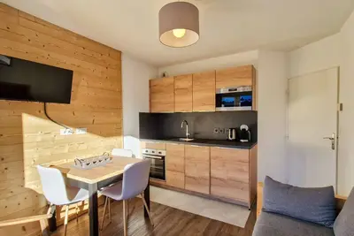 Image de Appartement lumineux avec balcon au centre de Flaine Forêt, parking disponible