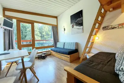 Image de Studio Cabine au Pied des Pistes - Balcon, Wifi Gratuit, Parking Proche