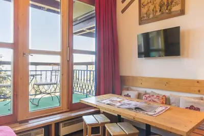Image de Charmettoger : Studio mezzanine 6 pers, proche pistes, balcon S/O, wifi gratuit