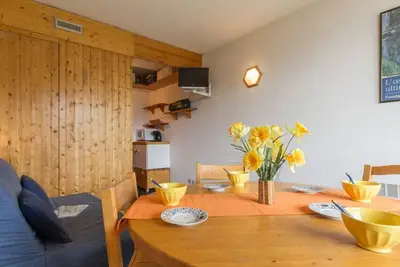 Image de Studio cabine 4 pers, proche centre, balcon