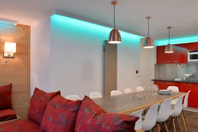 Image de Appartement Rénové avec Balcon, Proche Pistes et Commodités, 11 Pers. , La Plagne