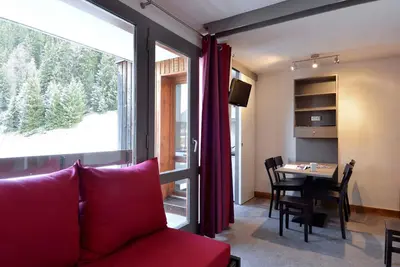Image de Studio rénové 4 pers · Pied des pistes · Balcon · Animaux admis