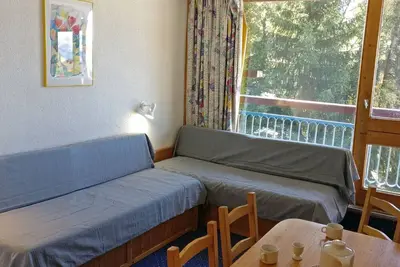 Image de Studio 4 pers. · Ski aux pieds · Balcon
