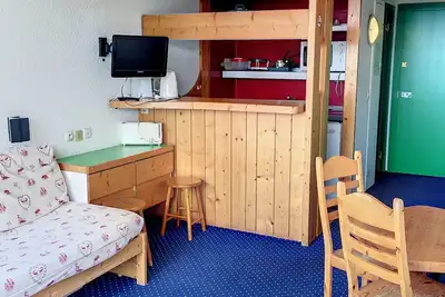 Image de Appartement Ski aux Pieds · Balcon Sud/Ouest · Wifi Gratuit · Arc 1800