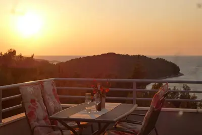 Image de Appartement de vacances Cavtat pour 1 - 5 personnes avec 2 chambres Ă coucher - Logement de vacances
