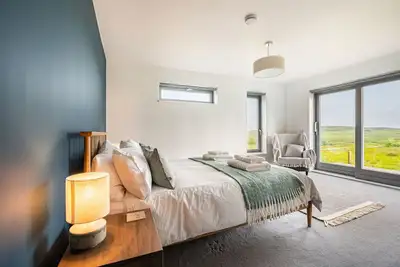 Image de Belle maison de vacances privée pour 6 personnes avec Wifi, Tv, patio, vue panoramique et parking