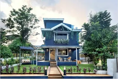 Image de La Maison Bleu Independent 3bhk Pvt Pool Villa - Lakhani Estates