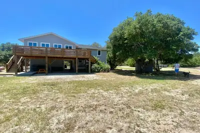 The pavement ends and vacation begins!