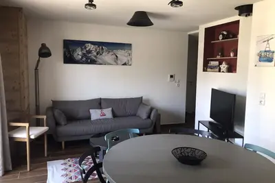 Image de Appartement classé 3* à 100m du télécabine Le Bettex et 10 mn à pied du centre