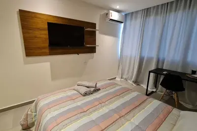 Image de Flat Encantador E-suítes Atlântica Campos 208a