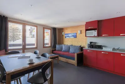 Image de Appartement 6 pers, bien-être, accès pistes, animaux Ok