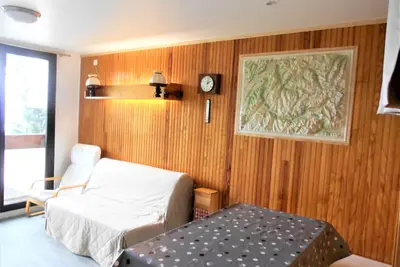Image de Appartement rénové, accès direct pistes, piscine, animaux admis