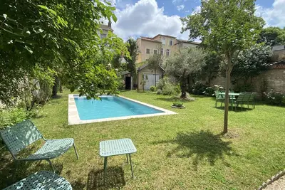 Image de Maison de charme avec piscine 9 pers- 25min des plages d’Hossegor