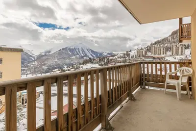 Image de Appt cosy 4/6 pers, balcon, au pied des pistes