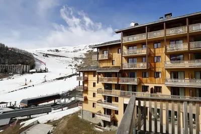 Image de Appt 4/6 pers, balcon vue montagne