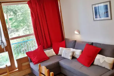 Image de Studio au pied des pistes avec balcon - 4 pers