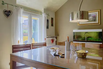 Image de Apartment in the heart of Angera with terrace and Rocca view