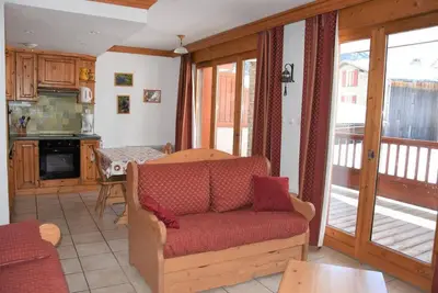 Image de 50m du centre station, 1er étage, balcon, télévision, casier à ski, 50m², Pralognan-la-Vanoise