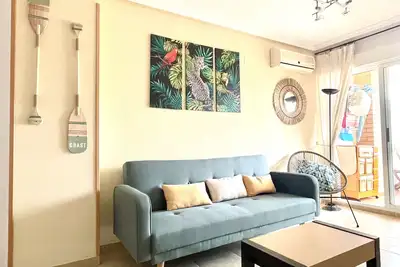 Apartamento Marina Dor Segunda Línea de Playa. Wifi