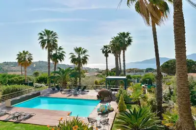 Image de Villa 6pers splendide vue mer et magnifique parc paysager au calme avec piscine