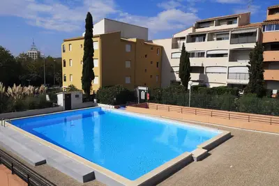 Appartement Cap d'Agde Duplex 4/5 personnes idéalement situé