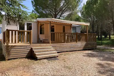 Image de 27 M. Home 4 personnes calme nature famille - climatisé