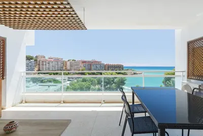Image de Appartement vue Plage Capellans · Climat et Wifi · Uhc Scala Mar 305