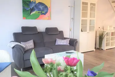 Image de Vacation home in a quiet location, up to 4 persons, garden, infrared cabin