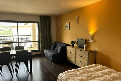 Image de Studio 4 personnes avec piscine et sauna - Résidence Château des Magnans - Jausiers