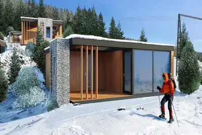 Image de Maison de vacances avec piste de ski à 100 m