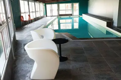 Image de Duplex T3 à Jausiers avec piscine, sauna, terrasse, et garage - 6 pers, 50 m²