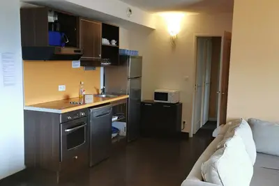 Image de Appartement T3 avec terrasse et piscine à Jausiers - Résidence Château des Magnans
